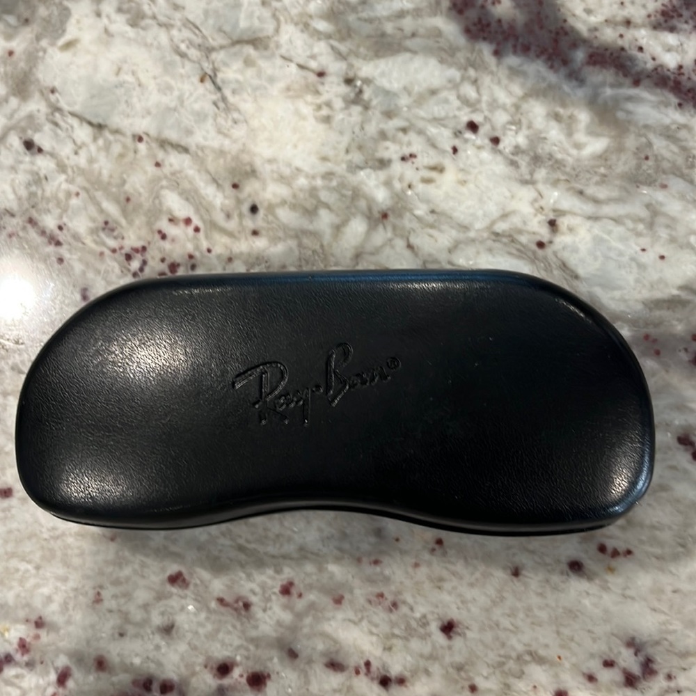 Authentic Ray-Ban Glasses Case and dust cloth